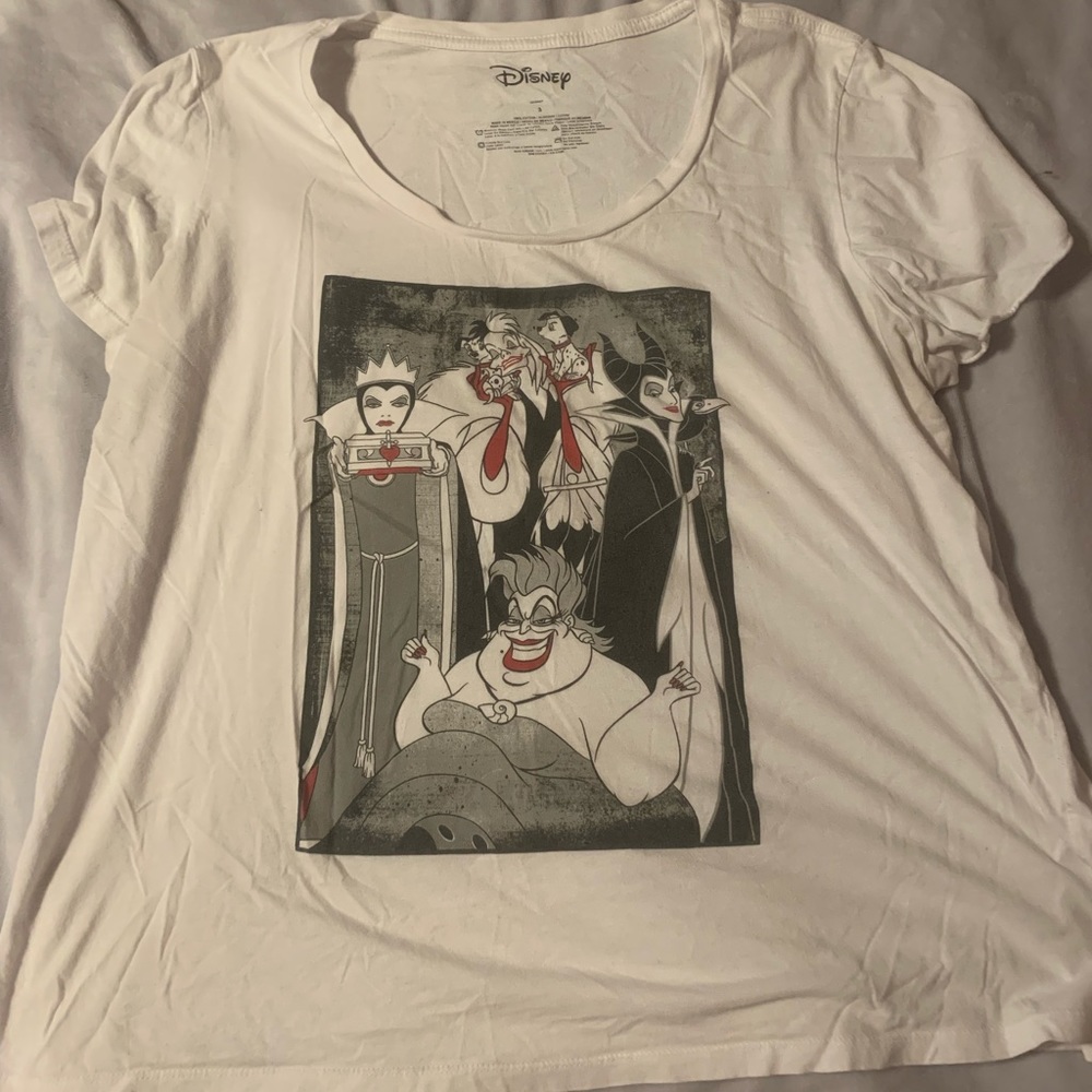 Disney Villains white tee